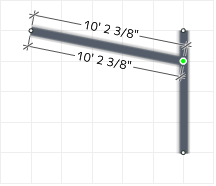 Point-Wall Connection