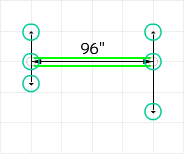 Dimension Line Points