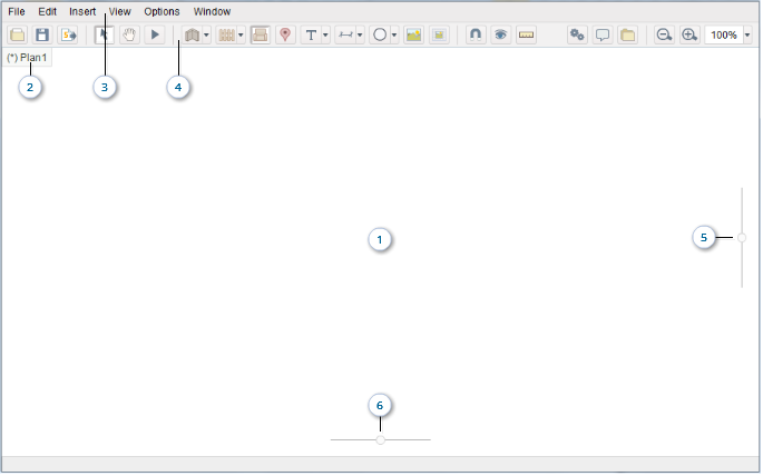 Floor Plan Software - Editor Layout