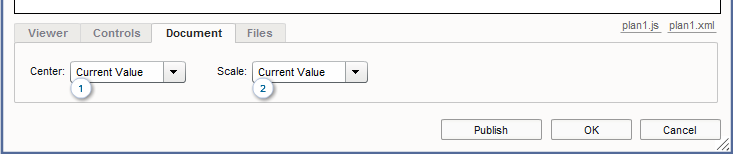 Floor Plan Software - Publish Dialog Box