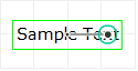 Rotating a Text Element