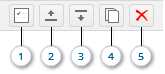 Floor Plan Software - Edit Buttons
