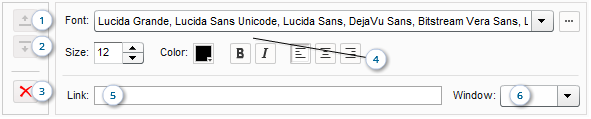 Floor Plan Software - Edit Buttons