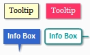 HTML5 Tooltip and Info box
